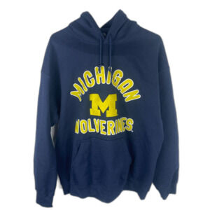 University of Michigan Heavy Blend Hoodie Sweatshirt Men's Large